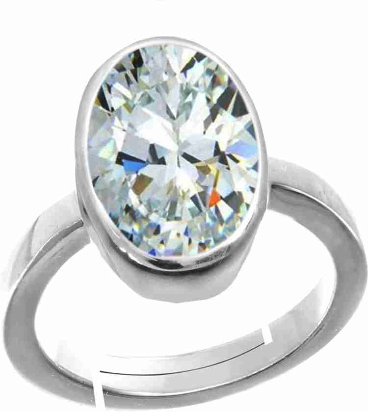 White stone ring price on sale