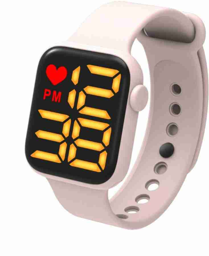 V Y Pink Digital Sports LED Waterproof watch Price in India Buy V Y Pink Digital Sports LED Waterproof watch online at Flipkart