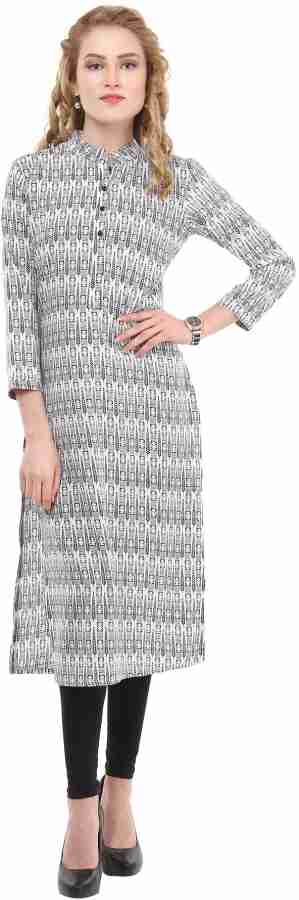 La Firangi Women Printed Straight Kurta Buy White La Firangi Women Printed Straight Kurta Online at Best Prices in India Flipkart