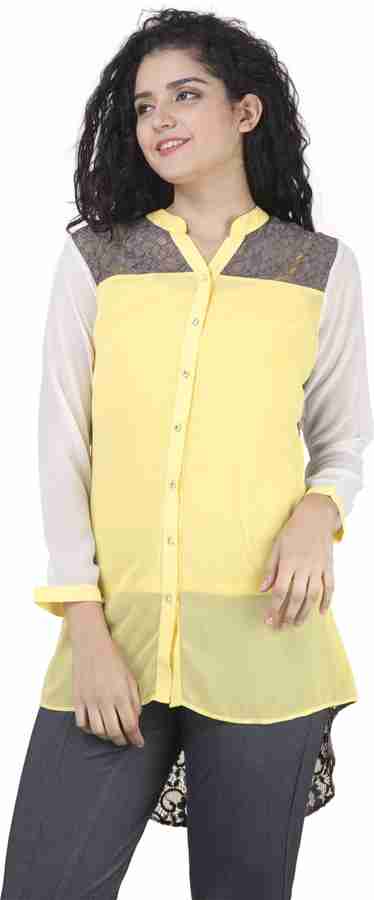 Mini Singh Casual Solid Women Kurti Buy Mini Singh Casual Solid