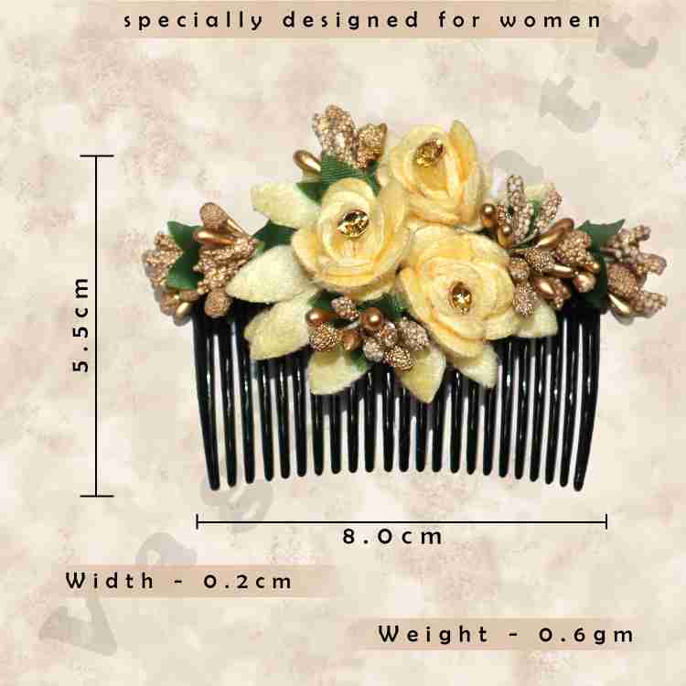 Flower hair comb hotsell