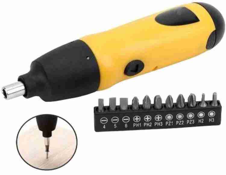 Aa battery screwdriver top