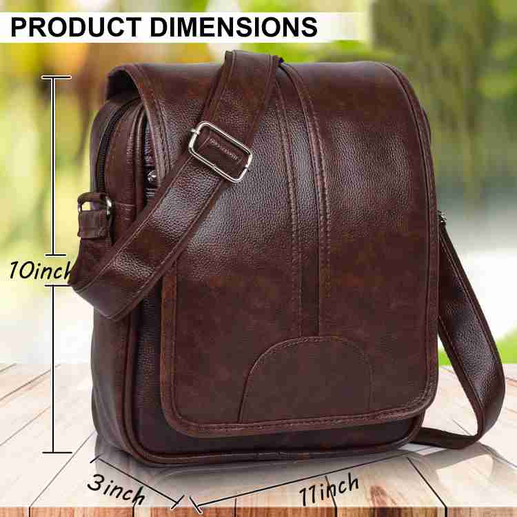 Pu leather sling bag sales