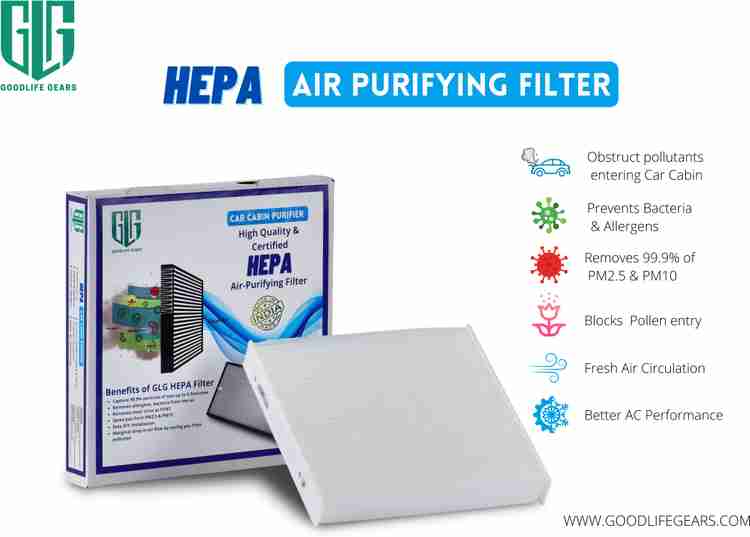 goodlifegears Car Cabin HEPA Car Cabin Filter Price in India Buy