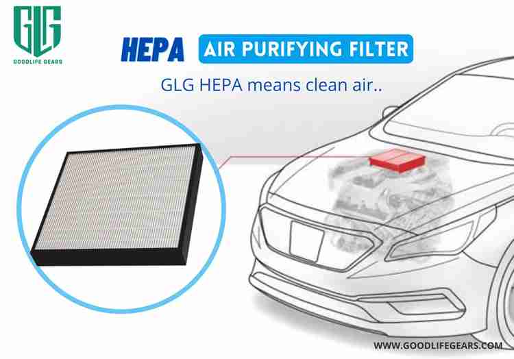 Car cabin top air purifier