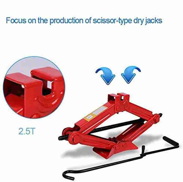 CHHELL Scissor Jack 1 .5 Ton Car Jack Set for scissor Jack with