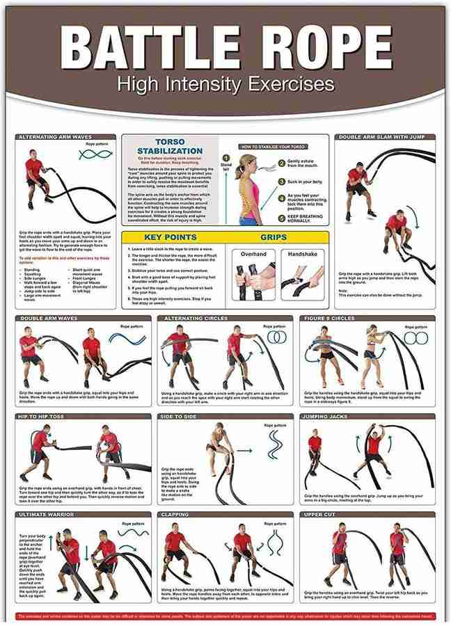 Exercise rope exercises sale