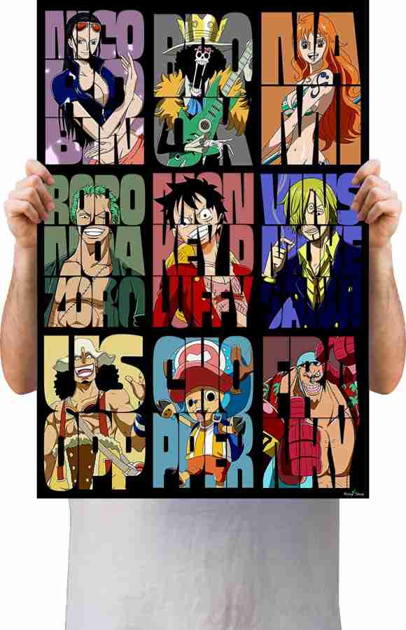 Luffy, Zoro, Nami, Usopp e Sanji se juntam em pôster de One Piece