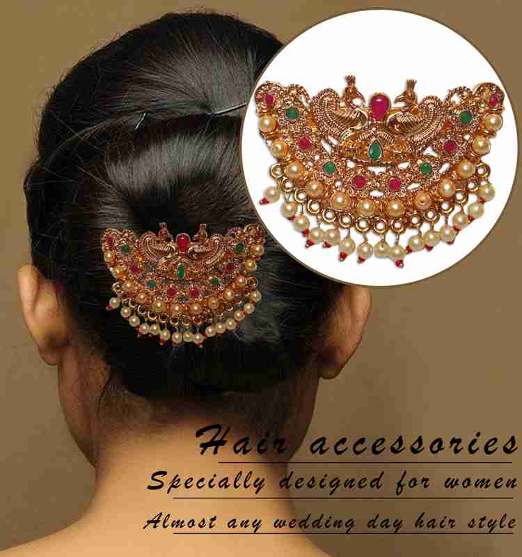 Bridal deals hair brooch