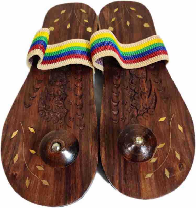 Wooden slippers hot sale