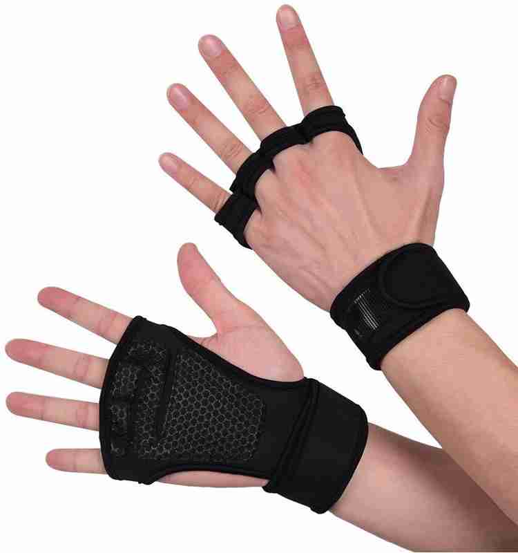 BROGBUS Non Slip weight lifting wrist support with long straps Gym