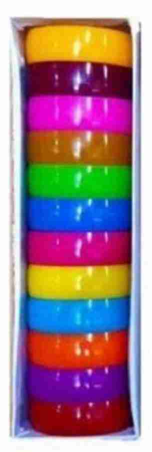 Plastic bangles for silk thread jewellery discount