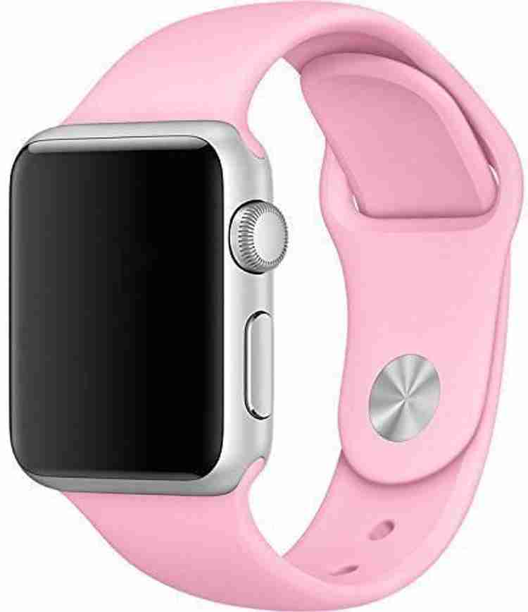 SPARXON Soft Silicon Pink Replacement Band For Apple Watch Series 3 Aluminum 42mm Smart Watch Strap Price in India Buy SPARXON Soft Silicon Pink Replacement Band For Apple Watch Series 3