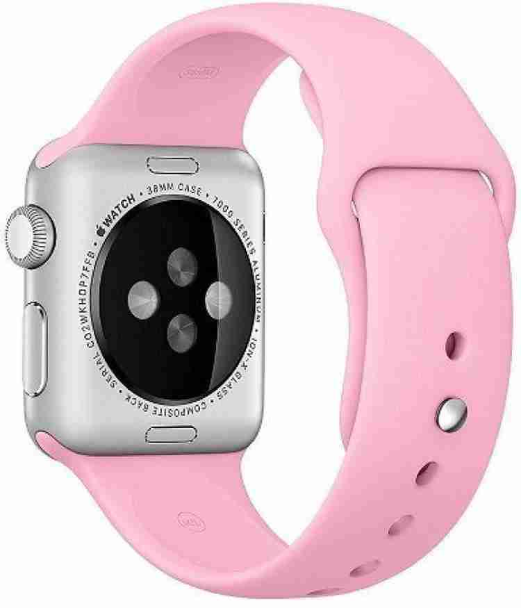 SPARXON Soft Silicon Pink Replacement Band For Apple Watch Series 3 42mm Smart Watch Strap Price in India Buy SPARXON Soft Silicon Pink Replacement Band For Apple Watch Series 3 42mm