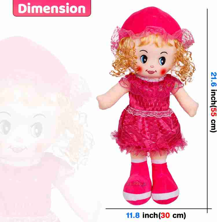 zest 4 toyz Doll Soft Stuffed Baby Dolls Toys for Girls Cute
