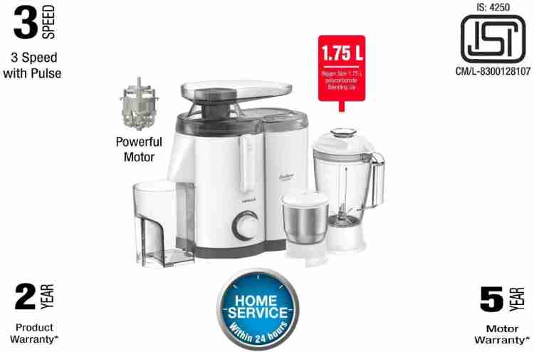 HAVELLS Endura 500 W Juicer Mixer Grinder Price in India Buy HAVELLS Endura 500 W Juicer Mixer Grinder Online at Flipkart