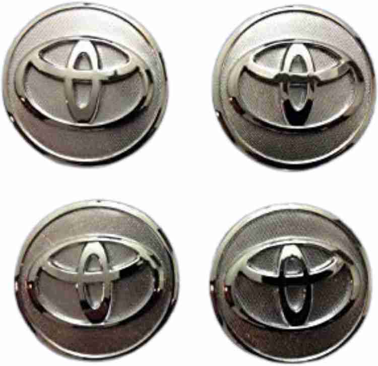 one ton Corolla Altis Alloy Wheel Chrome Centre Cap 4 Pieces 1 Set