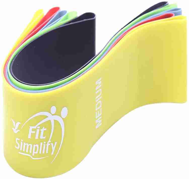 Fit Simplify 5 Loop Fitness Resistance Band Set Resistance Tube Buy Fit Simplify 5 Loop Fitness Resistance Band Set Resistance Tube Online at Best Prices in India Fitness Flipkart