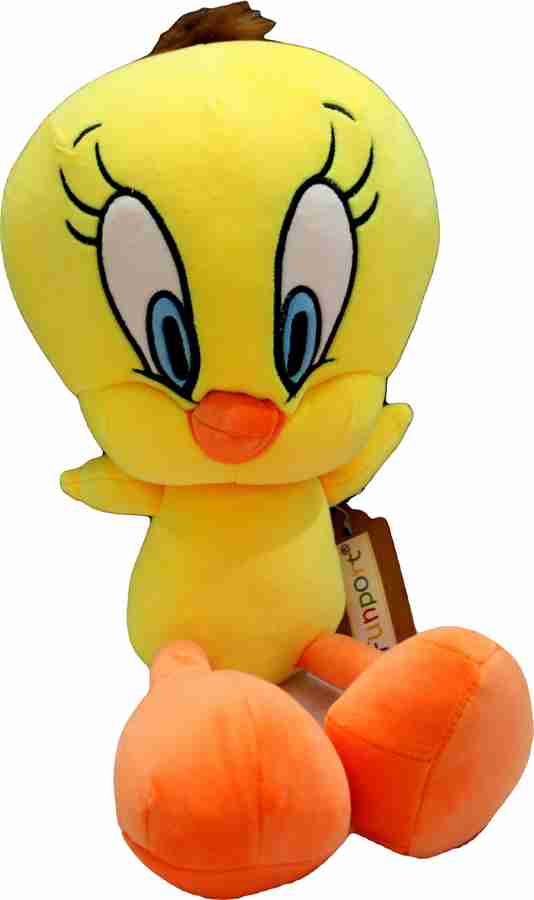 Funport Super Soft Plush Medium Size Tweety Bird Soft Toy 42 cm