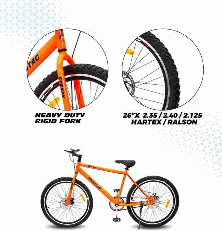 Geekay Hashtag 26 T Mountain Cycle Price in India Buy Geekay Hashtag 26 T Mountain Cycle online at Flipkart