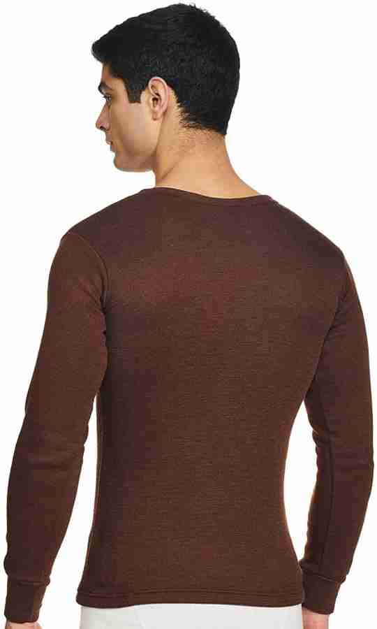 Buy Rupa Thermocot Volcano RNFS Men's Thermal Set Brown- 80 at