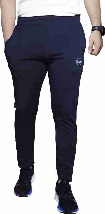 Blue Lower Red Stripe Mens Track Pants, Size: Large at Rs 250
