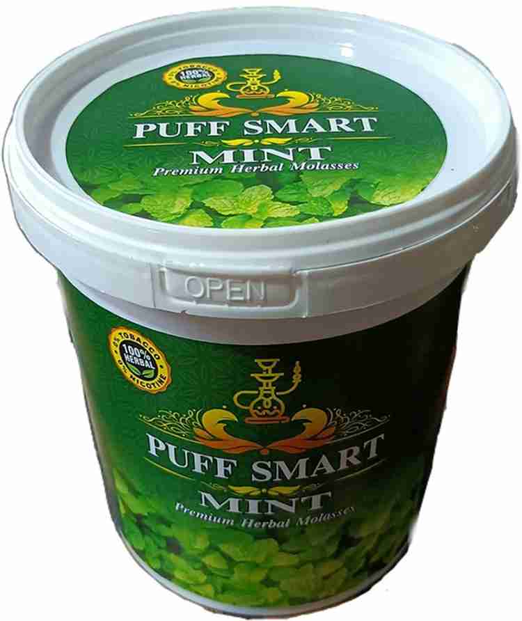 Puff Smart Premium Herbal Flavor Bucket - 1Kg Mint Hookah Flavor 