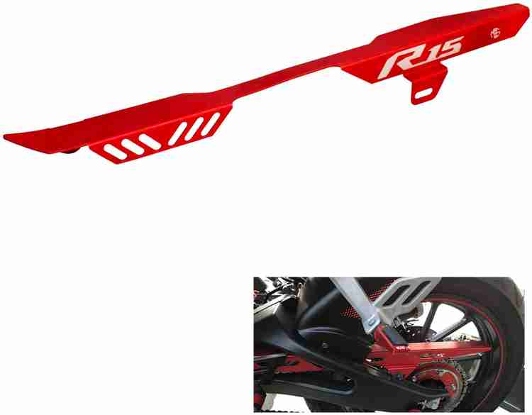 Miwings CNC Chain Cover for Yamaha R15 V2 V3 Red Bike