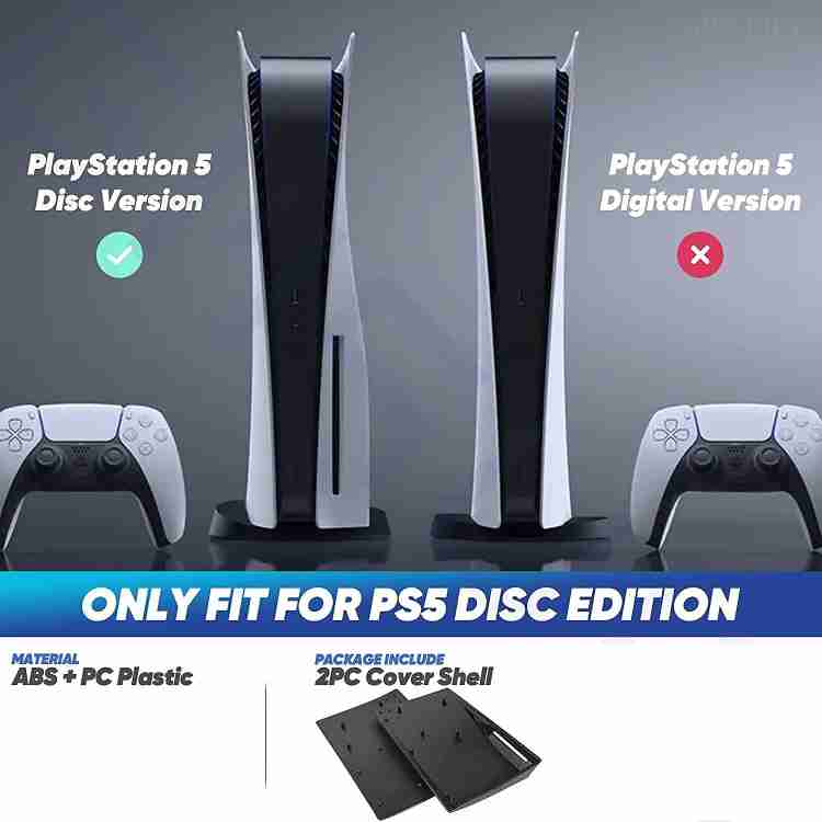 PSS Shell For PS5 Console, PS5 Cover Replacement Faceplate, ABS