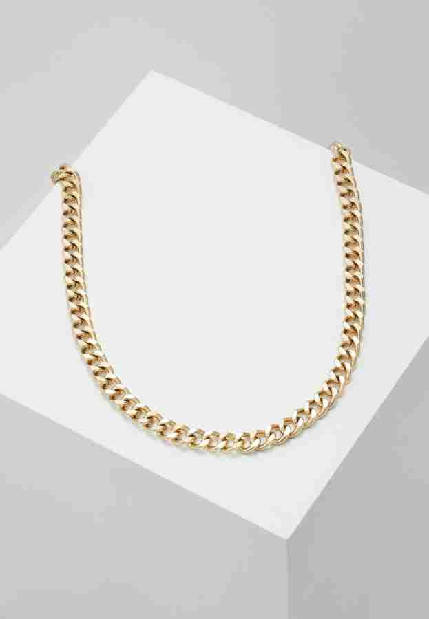 Gold plated cuban hot sale link chain