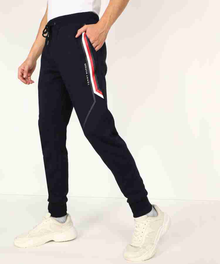 Mens tommy hilfiger tracksuit bottoms sales