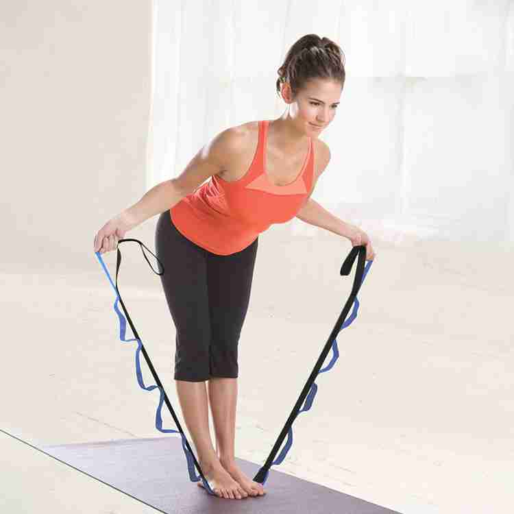 Buy Set Double Loop Padded Pilates Straps, Reformer Straps, Yoga Straps,  Resistance Straps, Exercise Straps, Phantom Shift Pattern Online in India 