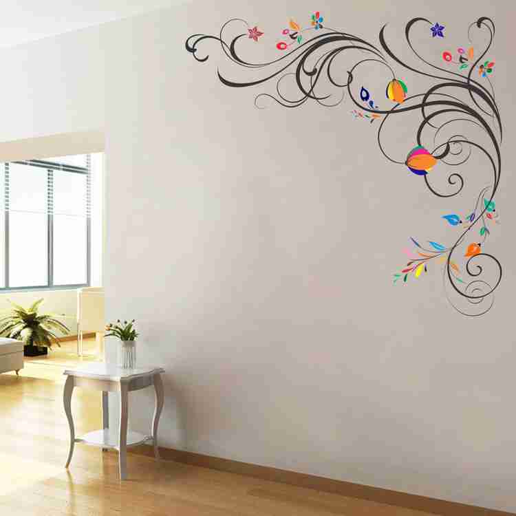 Wall shop drawing decoration