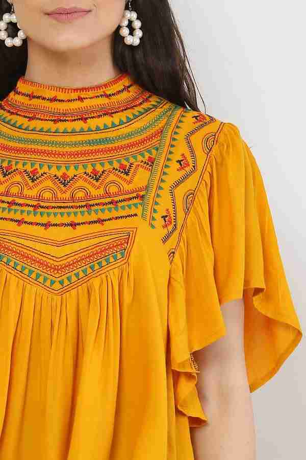 Club factory yellow dress shop