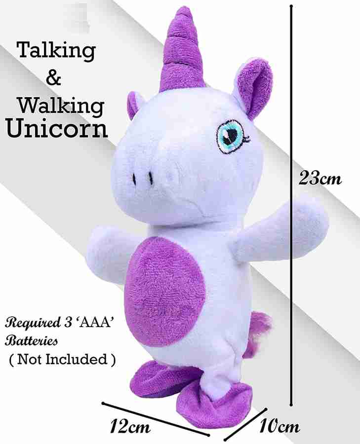 Walking talking best sale interactive unicorn