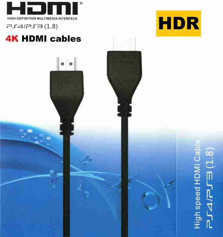 PSS HDMI Cable Playstation 4 Ps3 Xbox One Xbox 360 PS4 1.8 Meter Gaming Accessory Kit PSS Flipkart
