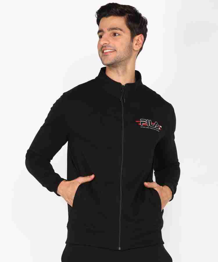 Fila men's fleece clearance jacket