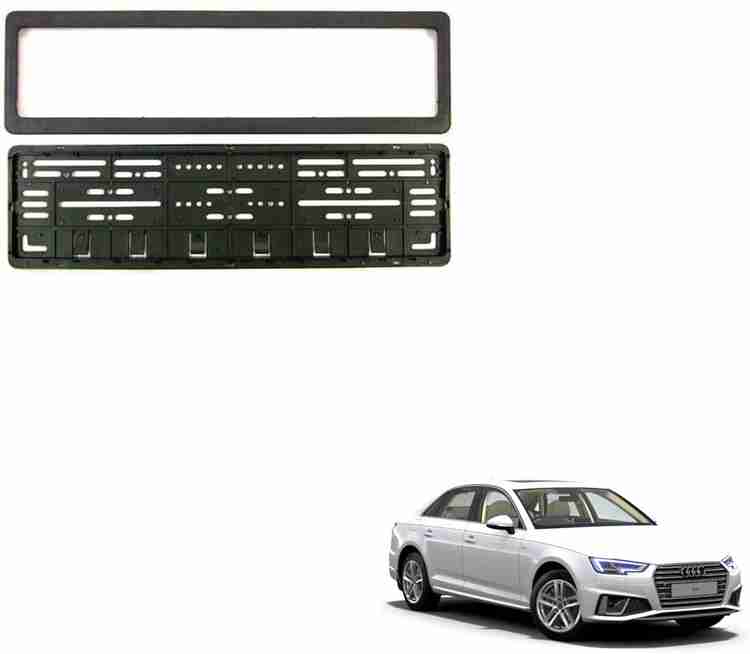 Audi a4 shop license plate frame