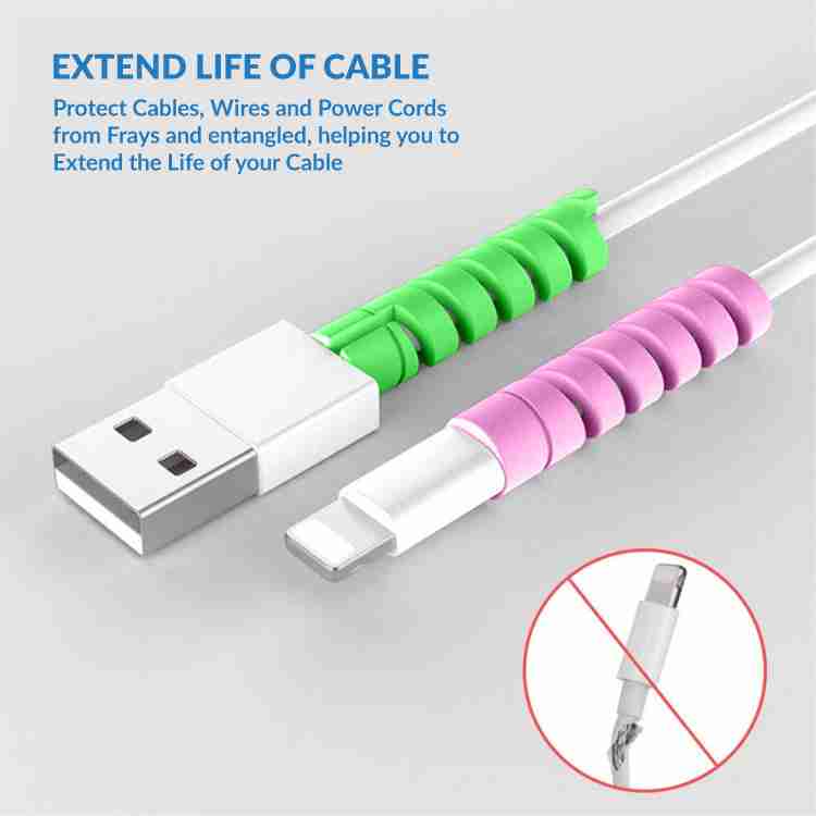 Charging wire discount protector