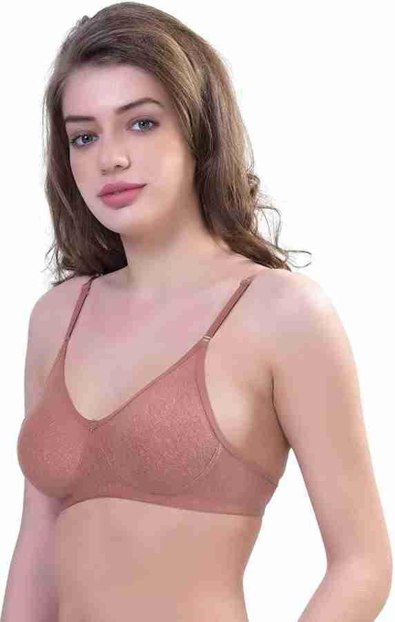RKVILLA Cotton Front Open Non Padded Non Wired Full Coverage Everyday Bra  Women Full Coverage Non Padded Bra - Buy RKVILLA Cotton Front Open Non  Padded Non Wired Full Coverage Everyday Bra
