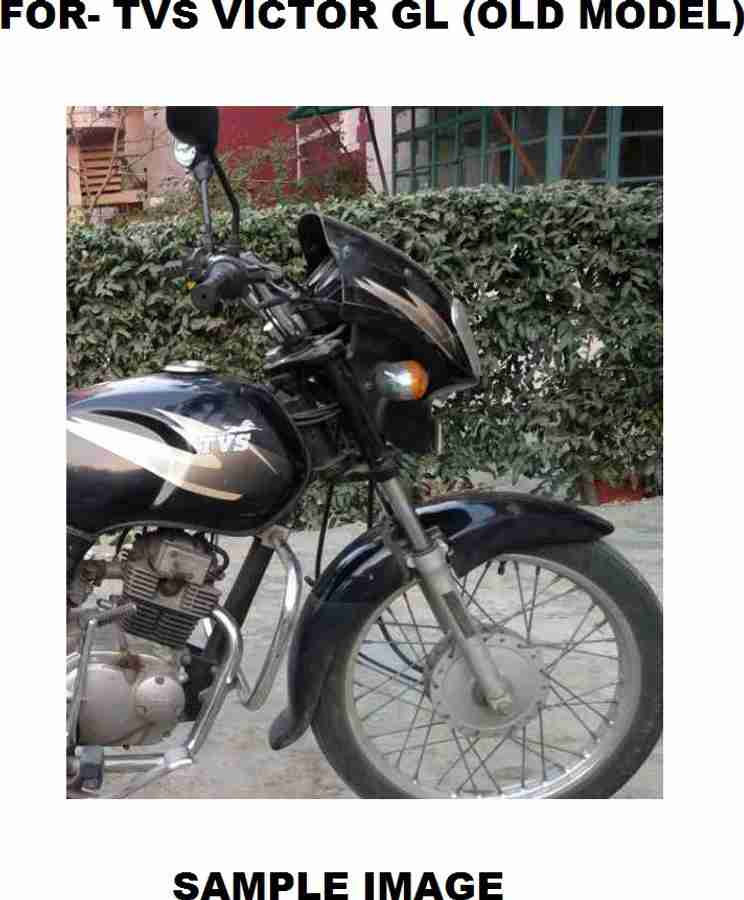 Tvs victor sales front mudguard