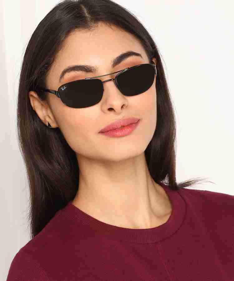 Ray ban aviator store wrap around sunglasses