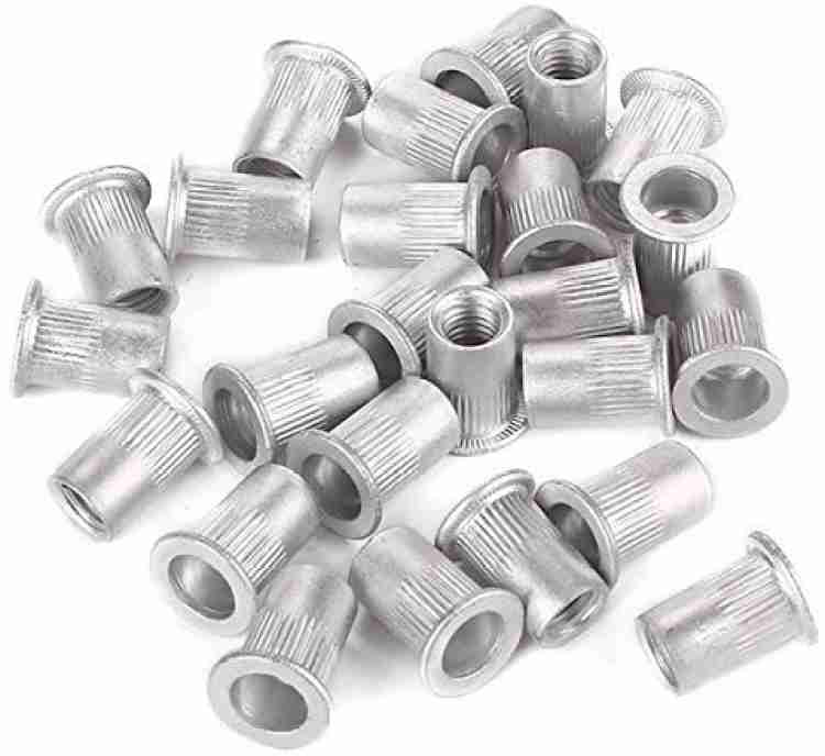 100pcs M6 Drive Rivets Iron Plating with White Zinc – the best products in  the Joom Geek online store