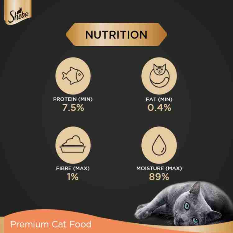 Sheba cat 2024 food calories