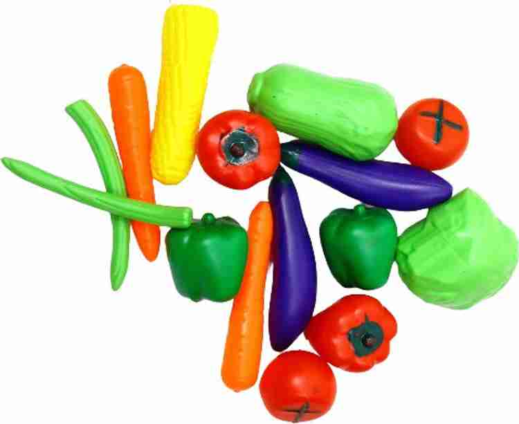 Plastic on sale vegetables toys