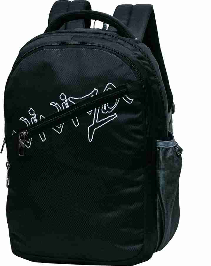 Flipkart Viviza Black Color School Bag for 10 Year boy and Girl Waterproof School Bag School Bag