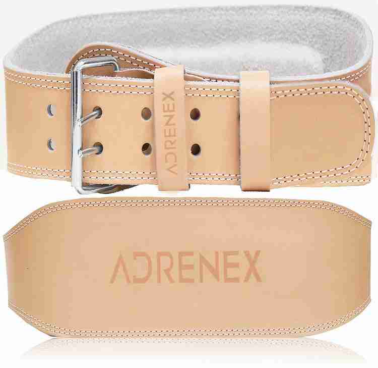 Adrenex by Flipkart Genuine Leather Weight Lifting Belt Gym for power lifting Power Lifting Belt Weight Lifting Belt