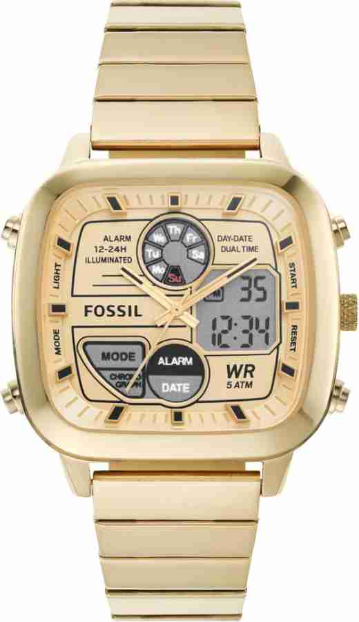 Fossil analog digital watches for mens best sale