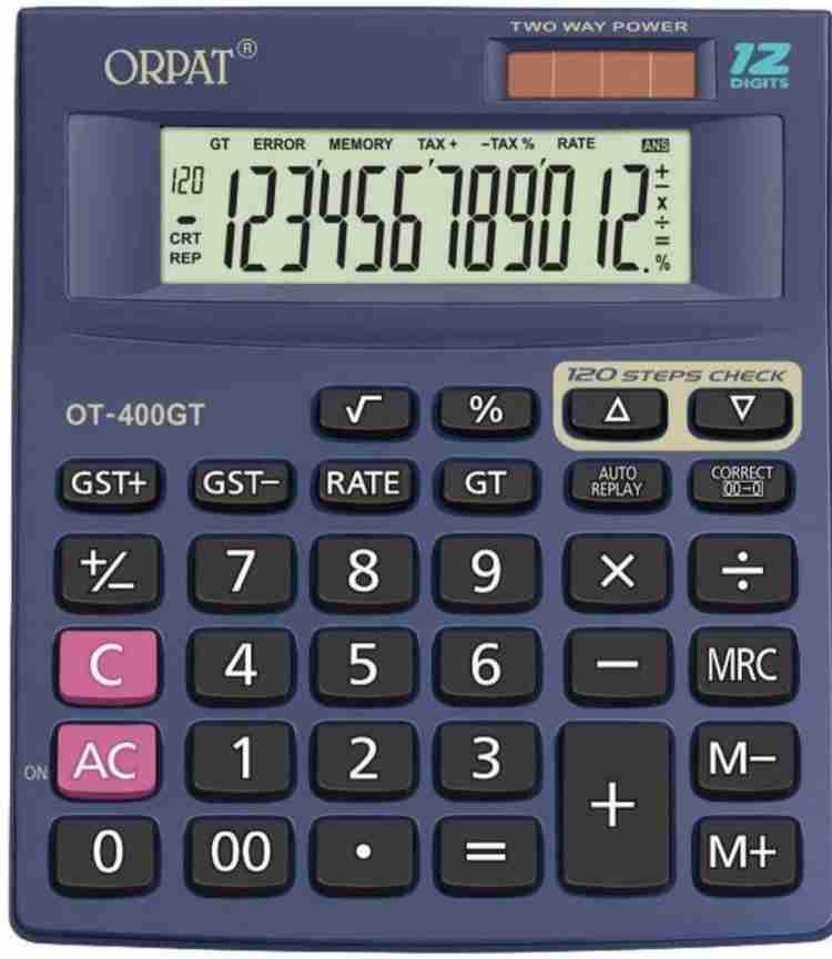 Orpat calculator battery on sale