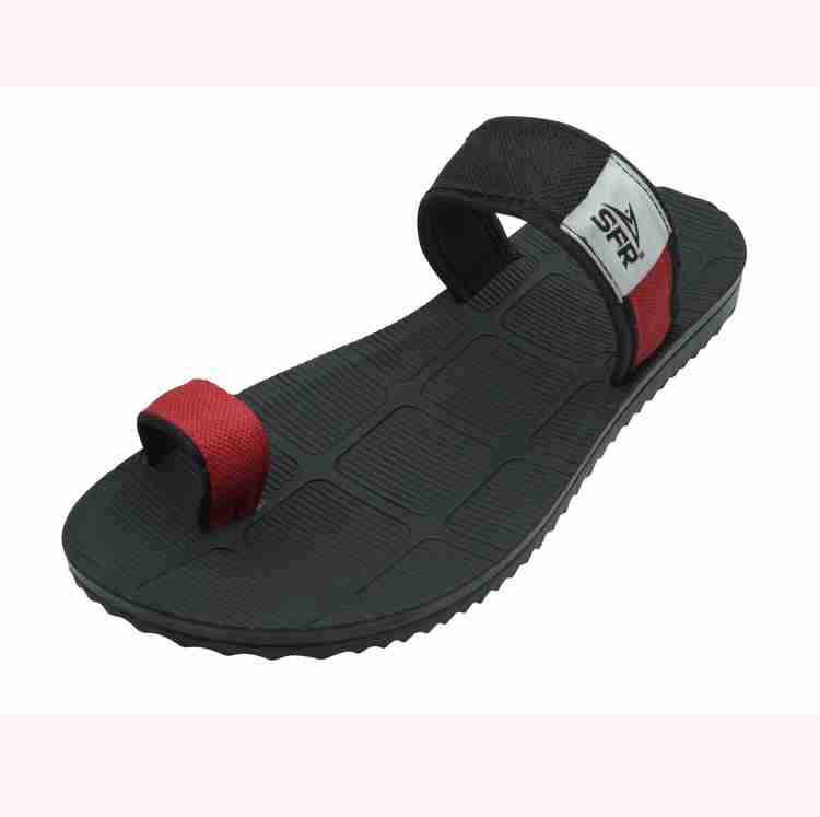 Red store mens sandals